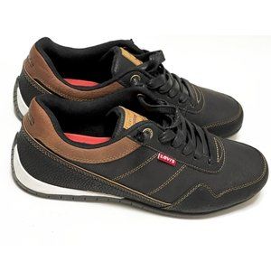 Mens Black Levis Shoes 